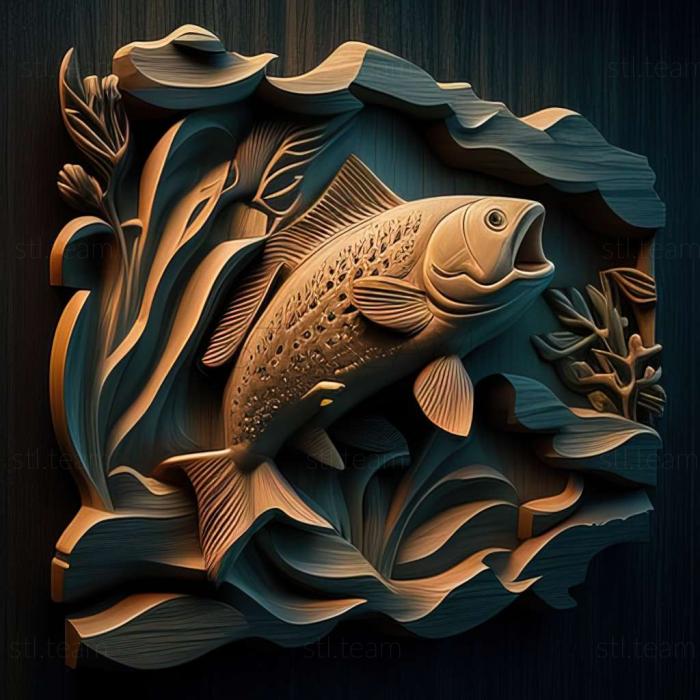 3D model Limatulichty fish (STL)